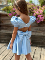 שמלת FLOWLESS ורוד ותכלת – תמונה 7