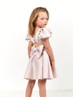 שמלת FLOWLESS ורוד ותכלת – תמונה 2