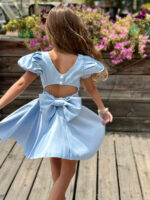 שמלת FLOWLESS ורוד ותכלת – תמונה 9