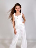 אוברול JEMMA שמנת – תמונה 4