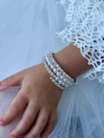 צמיד פנינים S