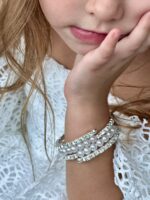 ⁦צמיד פנינים S⁩ – תמונה ⁦2⁩