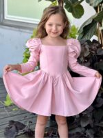 ⁦שמלת BELLA ורוד⁩ – תמונה ⁦2⁩