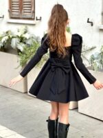 שמלת BELLA שחור – תמונה 6