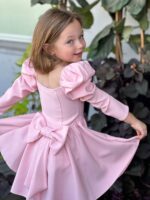 ⁦שמלת BELLA ורוד⁩ – תמונה ⁦3⁩