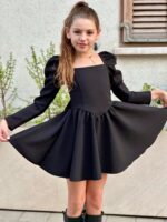 שמלת BELLA שחור – תמונה 4