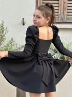 שמלת BELLA שחור – תמונה 5