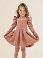 ⁦שמלת ALASKA ורוד⁩ – תמונה ⁦4⁩