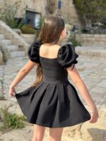 שמלה קרושה NINA שחור – תמונה 4