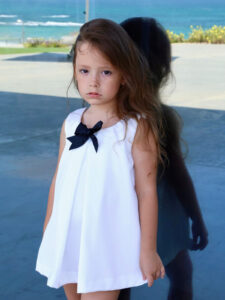 שמלת MIMI כולל סט פפיונים נלווה