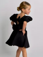 ⁦שמלה מסתובבת CHLOE שחור⁩ – תמונה ⁦4⁩